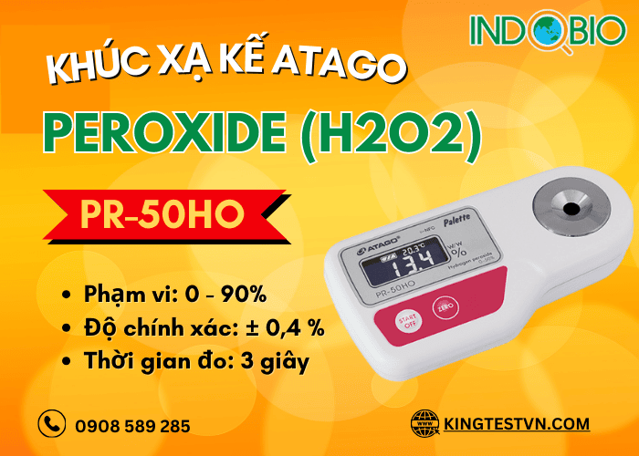Khúc xạ kế đo Peroxit Atago PR-50HO
